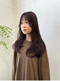 レイヤーカット ロングヘア