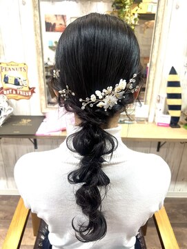 ルアナ 浦和店(Luana) 編みおろしアレンジ