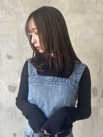フレーム 博多店(FRAME) 韓国風ローライヤーカットマロンベージュ【福岡／博多】
