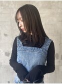韓国風ローライヤーカットマロンベージュ【福岡/博多】