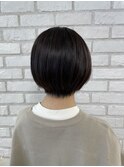 くびれ＋丸みショートボブ