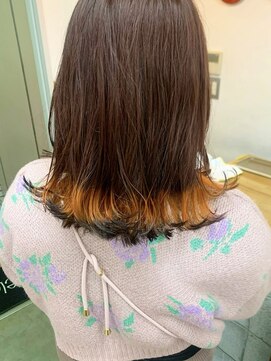 キューズ クラブ(cuz KLUB) 【cuzKLUB】ミディアムスタイル×デザインカラー＊池袋