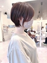 シシ 大宮(She 2.) 乾かして丸くなるショート/丸みショート/前髪/ベージュカラー