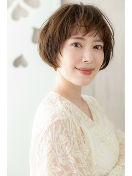 カバーヘア ブリス 志木南口駅前店(COVER HAIR bliss) 顔周りレイヤーカット大人美人マッシュルームヘアZ志木30代40代