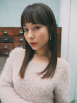 エーバイフー 江坂店(A BY WHO)&nbsp;A BY WHO 江坂/艶感ストレートヘア/透明感カラー