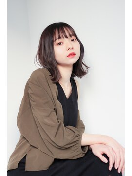 ロジ イン トゥバレー(LOWG in TOWVALLEY) 無造作外ハネミディ