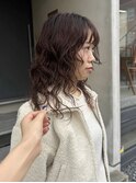 ゆるふわ大人可愛い♪20代30代ミディアムパーマレイヤーカット