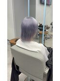 マッシュウルフ/メンズウルフホワイトアッシュ/シルバーアッシュ