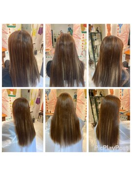 ハロー  三軒茶屋(hair Hello) ロング縮毛矯正