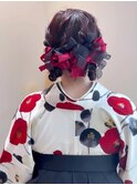 人気♪ツインスタイルリボンアレンジ