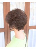 大人ショートボブ