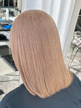 エトワール(ETOILE) 神戸三ノ宮ミルクティーベージュブリーチハイトーン