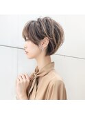 立体感ショート/20代30代40代50代世代問わず人気髪型