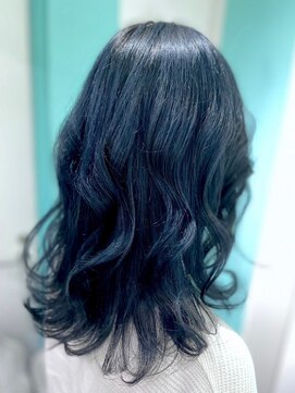 マティーナ ヘアー 池袋(Matina hair) 【ダークネイビー】池袋美容室