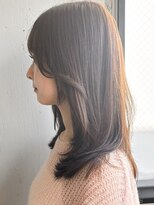 エアリーカールこなれヘア艶感薄めバングうる艶髪#508f0512