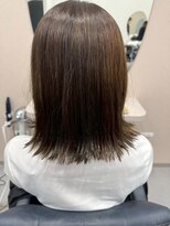 リノ(Lino)&nbsp;大人可愛い20代30代40代◎外はねベージュボブ