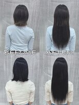 リップ 大阪本店(LIP)&nbsp;【レミー100%最高級人毛/ロング】シールエクステ60枚+カラー