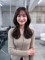 フィヴェント(Fivent)&nbsp;美髪韓国レイヤーイメチェン似合わせワイドバング外ハネボブ