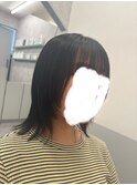 小顔効果発揮☆ボブ顔まわりレイヤー