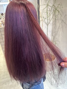 エイト ヘアサロン 渋谷本店(EIGHT) パープルカラー
