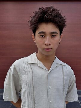 ヒュージ 三軒茶屋(huge) スパイキーショート/ニュアンスパーマ/メンズカット/メンズ