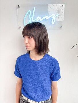 グランツ(GLANZ) GLANZ_ハイライトカラー/くびれヘア/縮毛矯正/