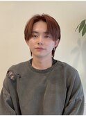 韓国フェザーショートブルーブラック10代20代30代