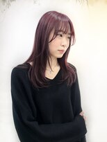 シー(shii..)&nbsp;《shii.. /氏家》#ピンクパープル#髪質改善カラー#レイヤー