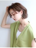 【松戸 右京】軽やかに揺れる大人のナチュラルショート