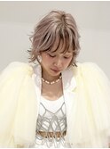 デザインカラー/インナーカラー/レイヤーボブ/ぷつっとボブ
