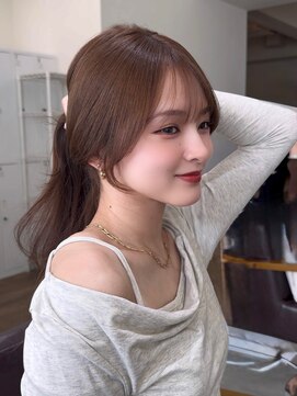 コート 表参道(Cote) 美髪レイヤーカット/くびれ巻き髪/ベージュカラー