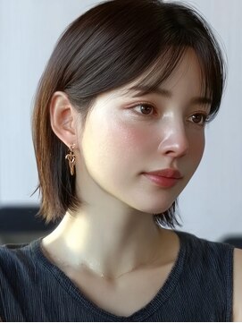 レリーリズ 大阪梅田(Rely Liz) 切りっぱなしボブ