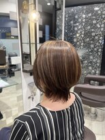 フィラージュ サロンドウィズ(filage SALON DE WITH)&nbsp;ハイライト/白髪ぼかし/40代50代/ショート/船橋/船橋大神宮下
