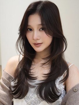 バイオレットジェム(Violet`jem) ハッシュカットワンホンレイヤーカット顔周りカットRI-98