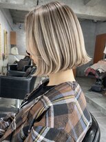 モルト 麻生(molt) バレイヤージュ ボブ