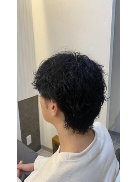 トレジャー ナインティシックス(treasure 96) マッシュウルフ×パーマスタイル