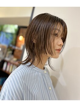 ルーウィン(LE WIN)の写真/ミリ単位までこだわったカット技術で小顔見せも◎あなただけの似合わせスタイルを手に入れて♪