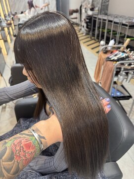 ラピス 大阪アメ村店(Lapis) 大人気のメニューカラー+再構築トリートメント