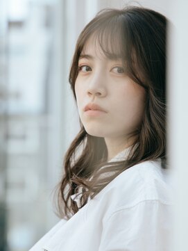 エス ヘア サロン(S. HAIR SALON) ミントグレージュセミロングレイヤー