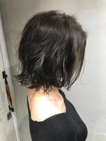 ボブ屋&nbsp;ゆるふわパーマ×暗髪