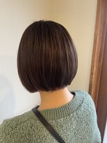 ククル ヘアー(cucule Hair)&nbsp;【cucule hair】コンパクトボブ×ナチュラルブラウン