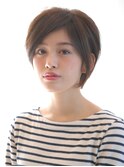 小顔に見えるショートスタイル【外苑前・青山・表参道】