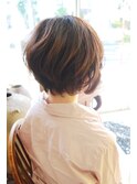 ふんわり優しいショ－トスタイルです。【BELL桜新町/用賀】