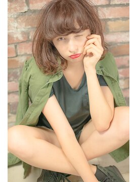 キート(Kiito) 【kiito海老名】アンニュイロブ/ランダムパーマ/くせ毛風