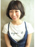 ナチュラルショートボブ