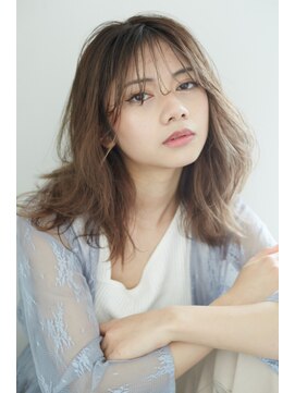 フィガロ ミーナ 東生駒店(FIGARO MINA) ゆるふわ ルーズミディー