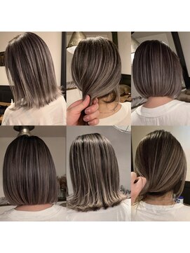 シフト ニュートラル(SHIFT N) バレイヤージュ ボブライン