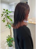 インナーカラー ピンク バイオレット