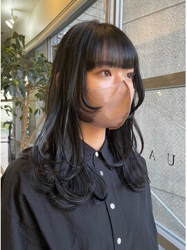 アクアオモテサンドウ(ACQUA omotesando) ＊姫カット！顔まわりウルフロングレイヤーカット！ウルフヘア