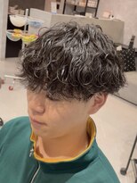 アビー(ABEY)&nbsp;波巻きスパイラルパーマナチュラルマッシュ